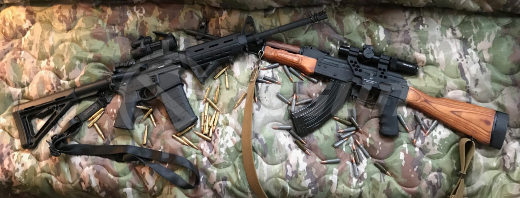 AK-47 vs AR-15 - Battle of the Carbines