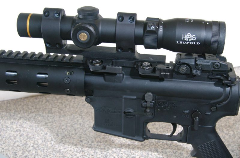 AR-15 Rifle Daniel Defense with Leupold scope