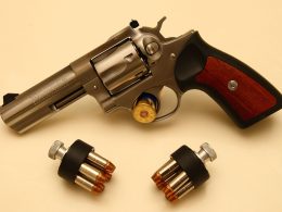 Ruger GP100 with bullets