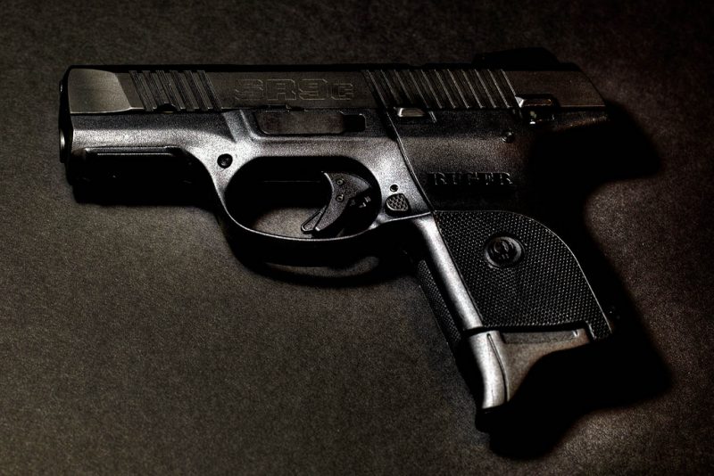 a close up shot of the Ruger SR9c