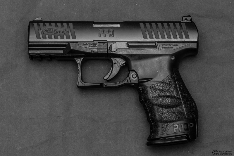 A close up shot of the Walther PPQ