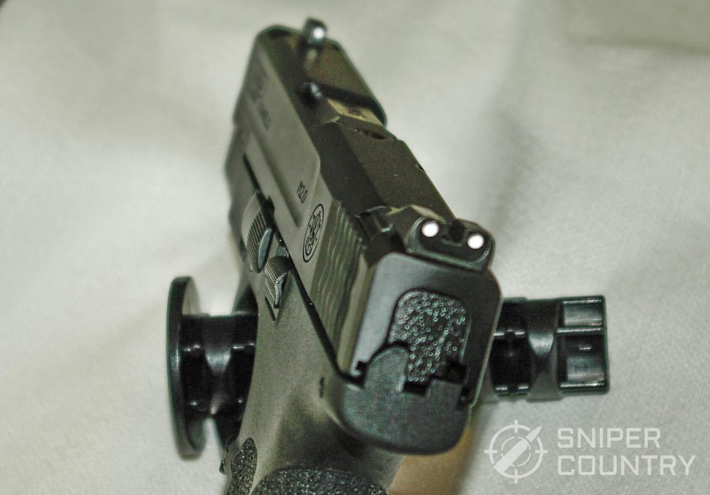 S&W M&P Shield 9 Rear Sight