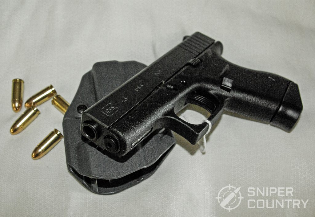 Subcompact glock and ammo