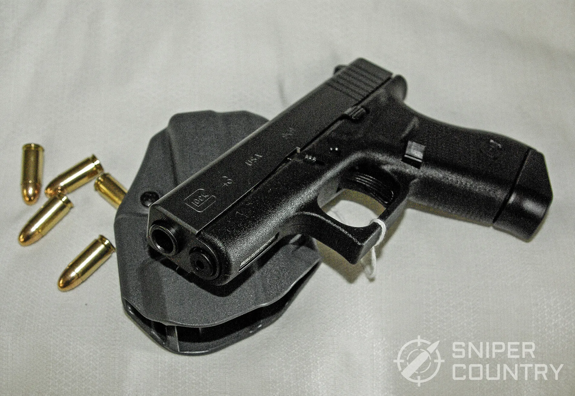 Subcompact glock and ammo