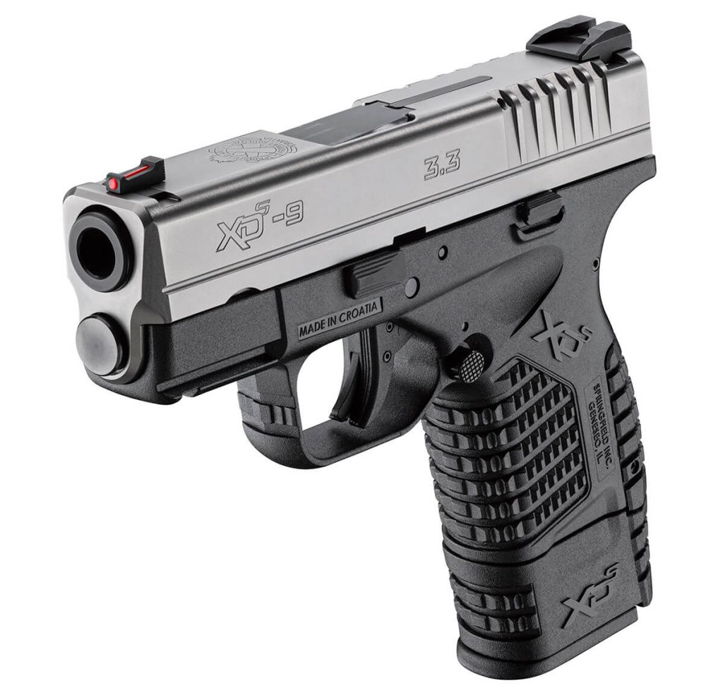 XD-S 3.3 9MM Handgun muzzle