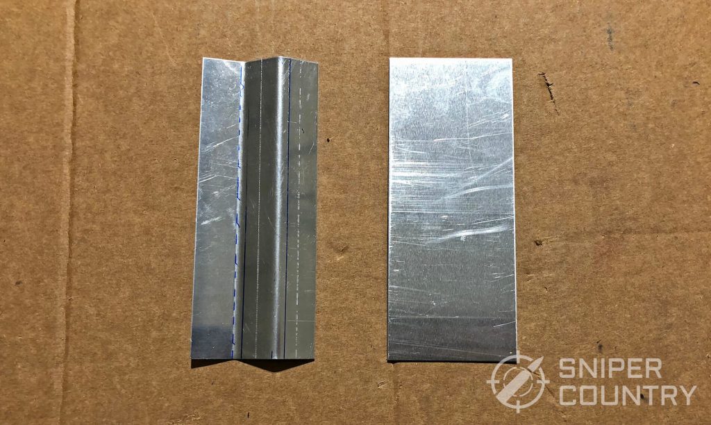 sheet metal pieces