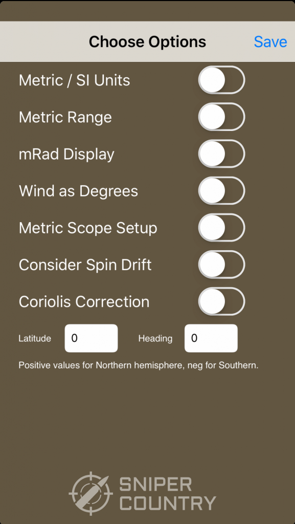 Bullet Flight M Options