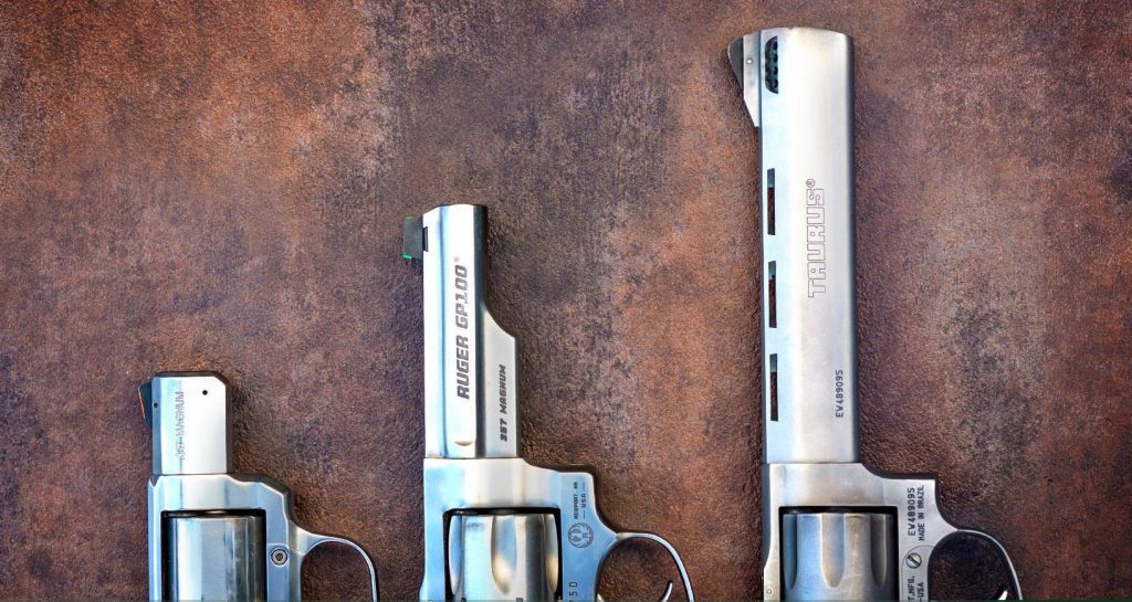 Revolver Barrel Length Comparison