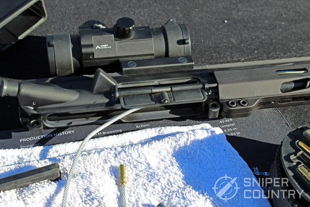 Otis AR Cable in AR-15 Upper Receiver