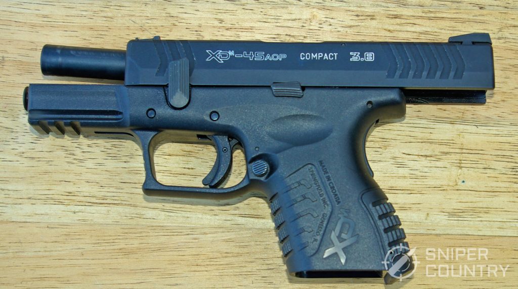 Springfield XDM 3.8 Compact Takedown Lever Up