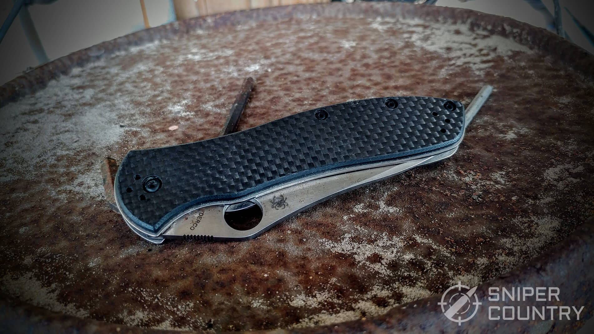 Spyderco Bradley Folder 2 folded