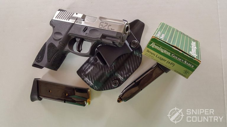 Taurus G2C with holster and ammo