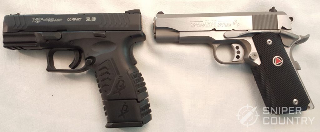 xdm vs 1911comparison