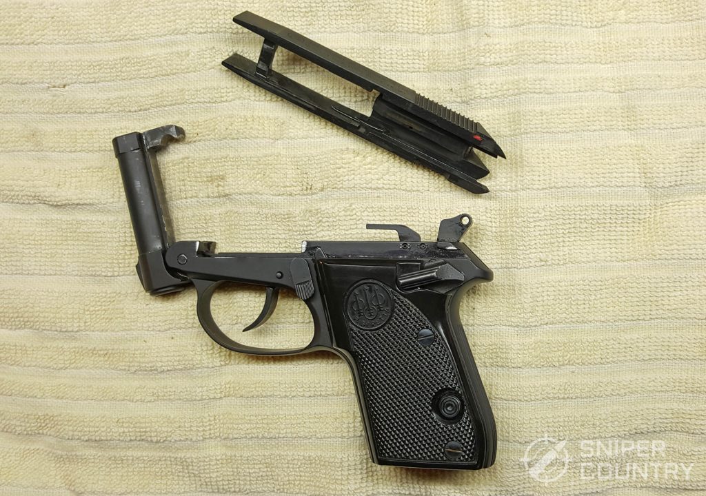 Beretta 3032 Tomcat slide off