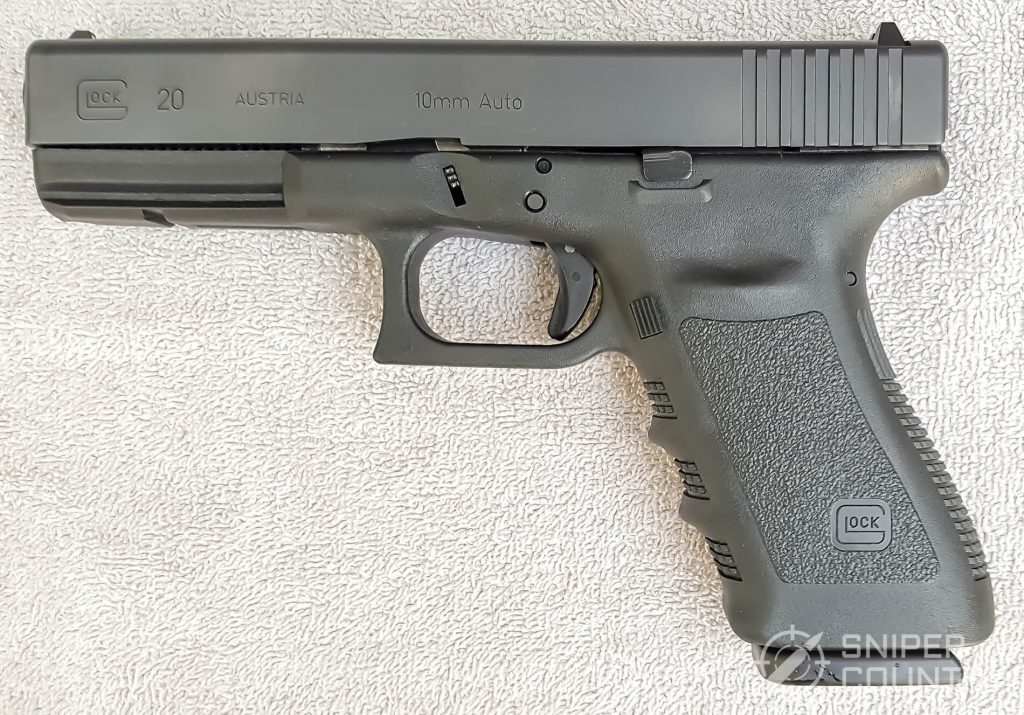 Glock 20 left side