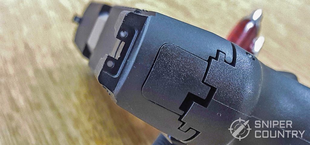 Taurus G3 rear sight