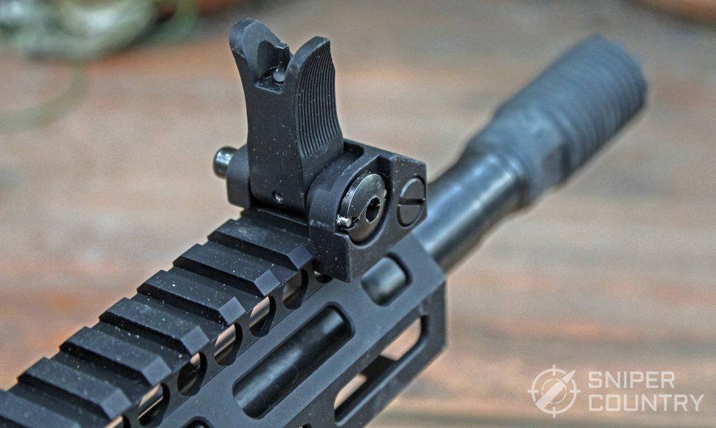 Troy Industries A4 9mm Carbine front sight