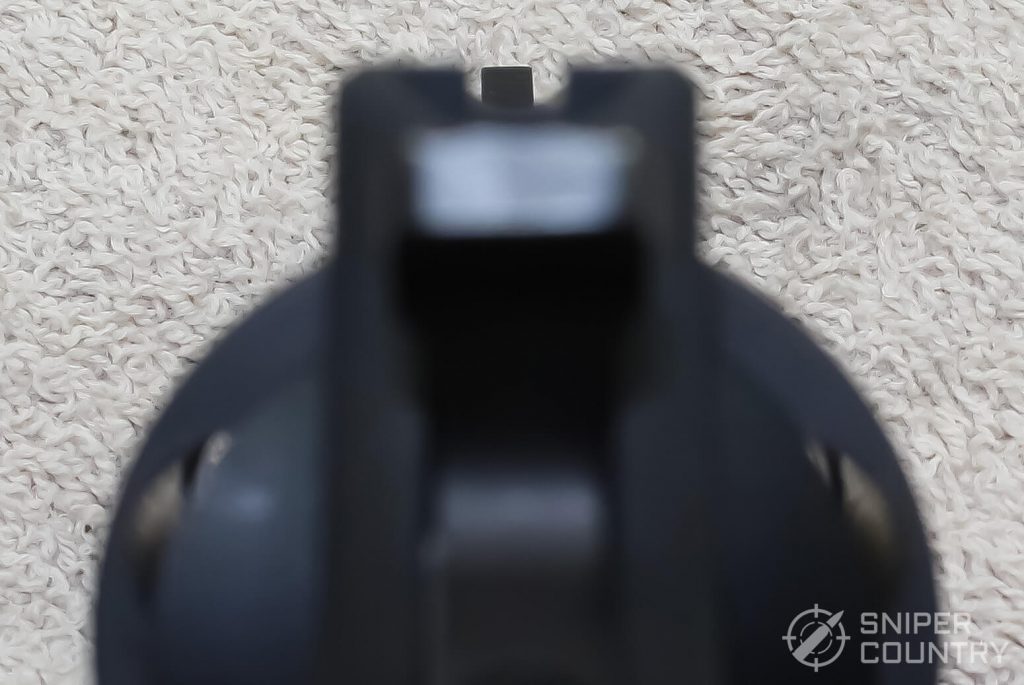 Taurus 85 Ultralite sight picture