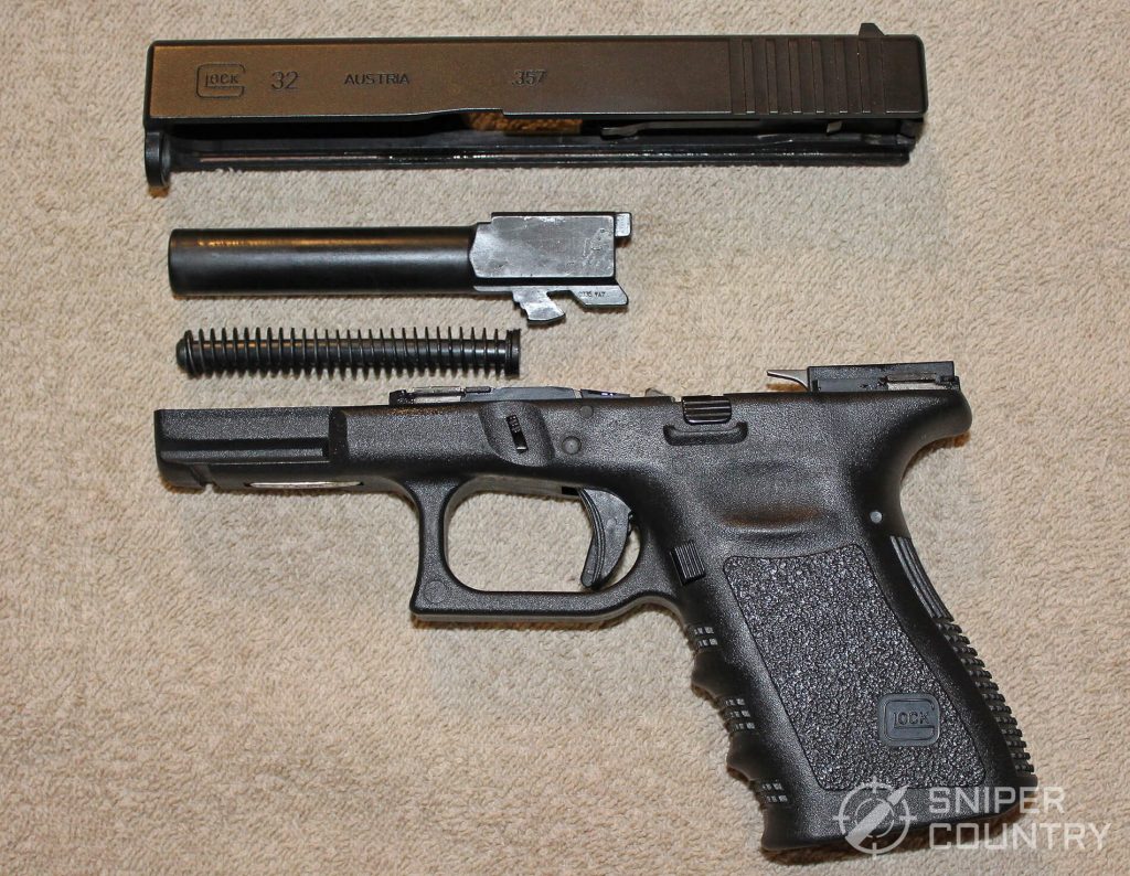 Glock 32 field stripped