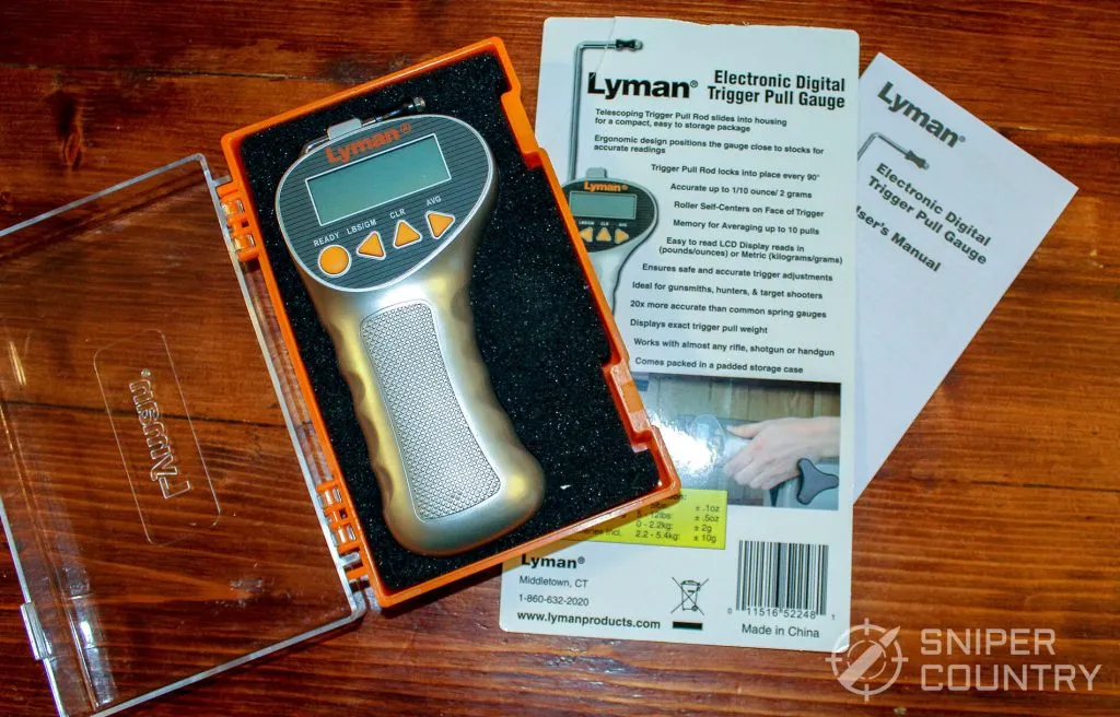 Lyman Electronic Digital Trigger Pull Gauge