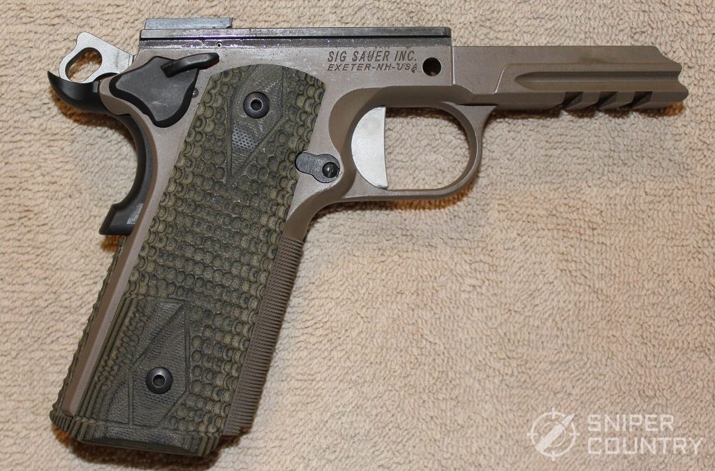 Sig Sauer Scorpion 1911 frame right