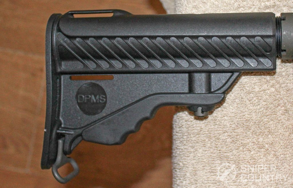 DPMS LR-308 buttstock right