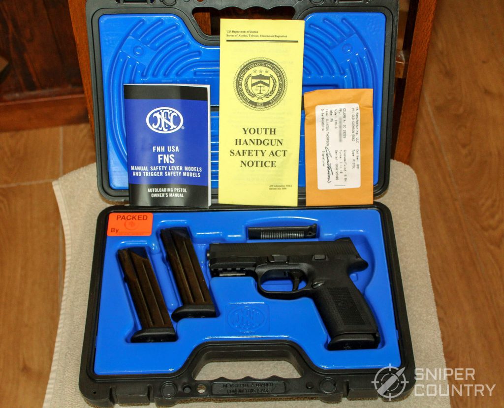 FNS-9 case contents