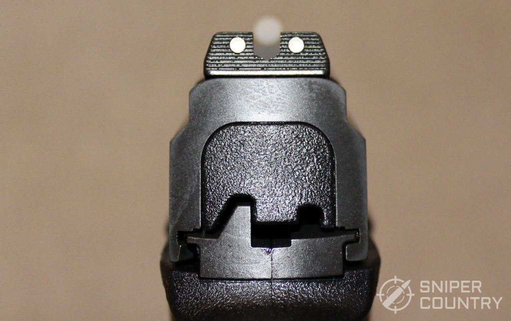 FNS-9 sights rear