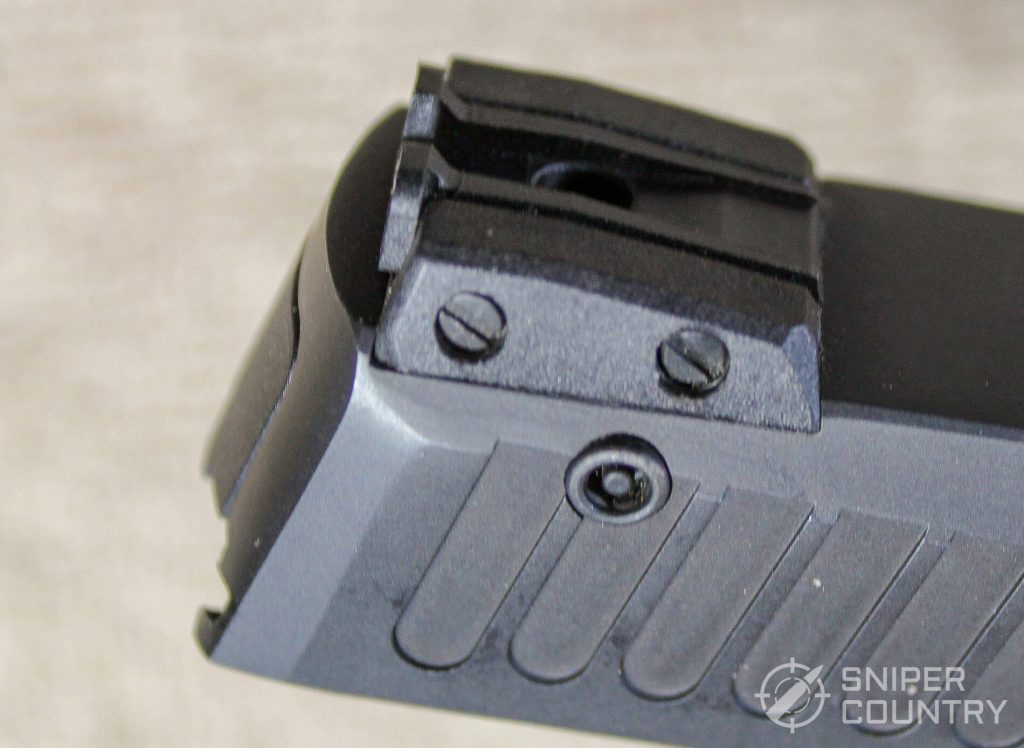 Taurus 709 Slim rear sight adj safety lock