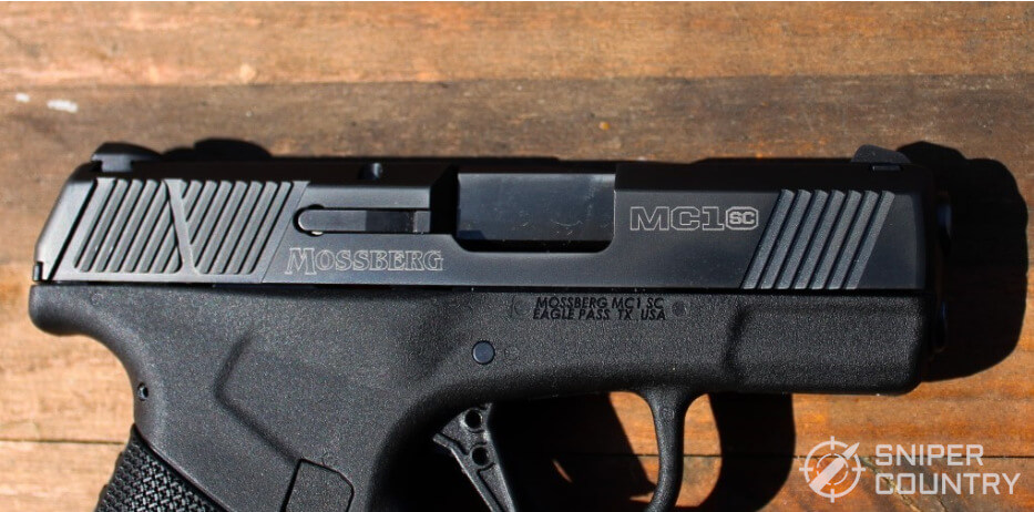 Mossberg MC1sc slide serrations