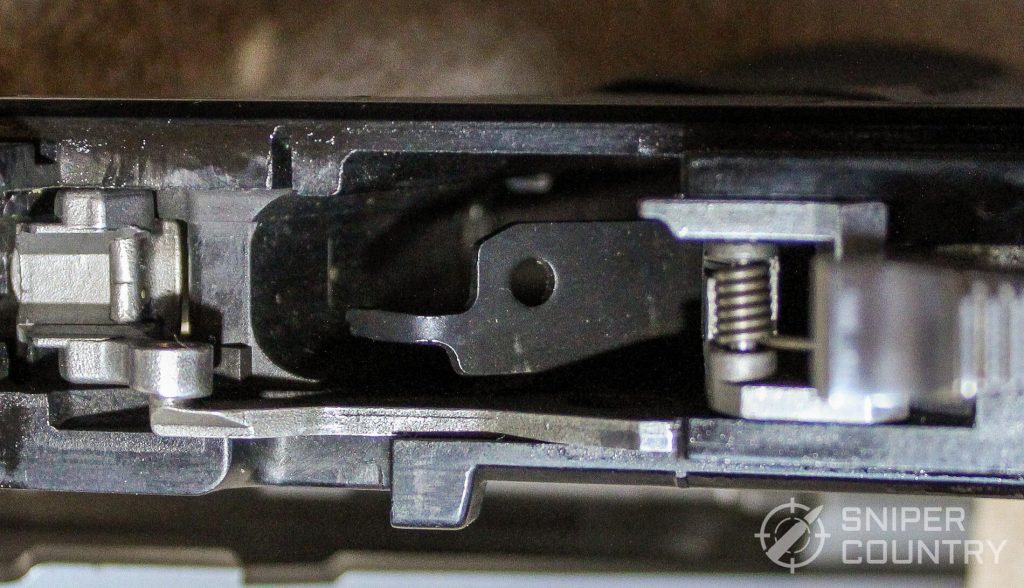Ruger P97 ejector flipped down