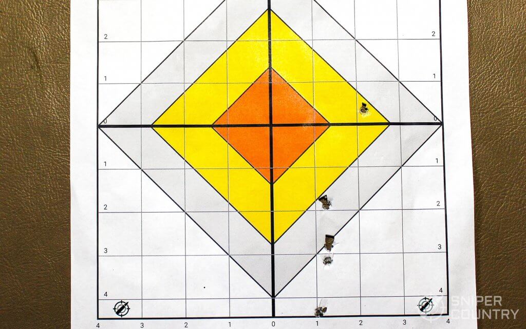 target remington thunderbolt shot with Taurus 942