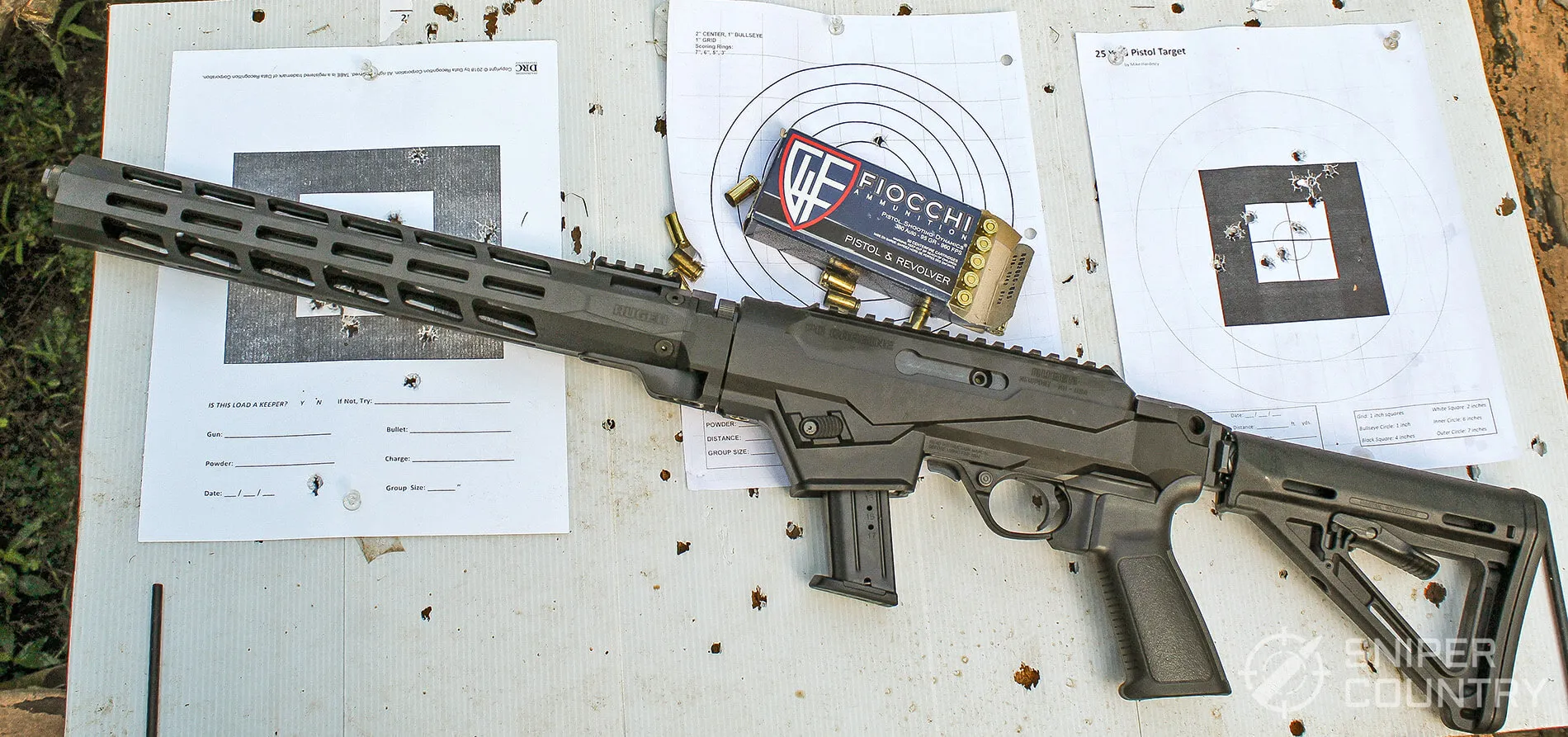 Ruger PC Carbine 9mm and ammo