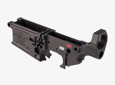 Lewis Machine & Tool AR MWS Stripped Lower Receiver front