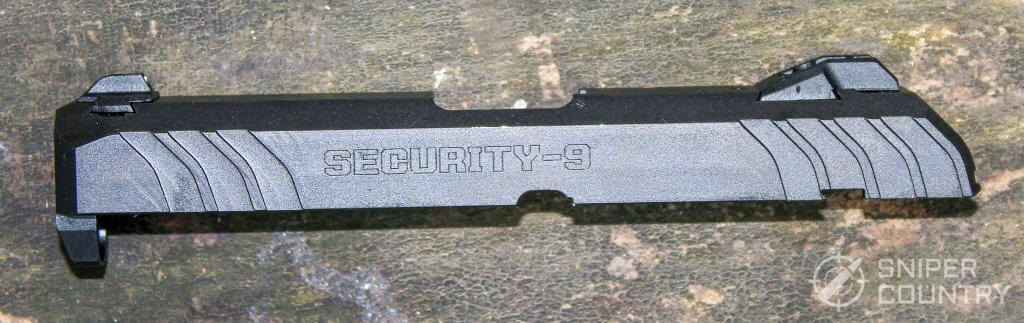 Ruger Security-9 slide left