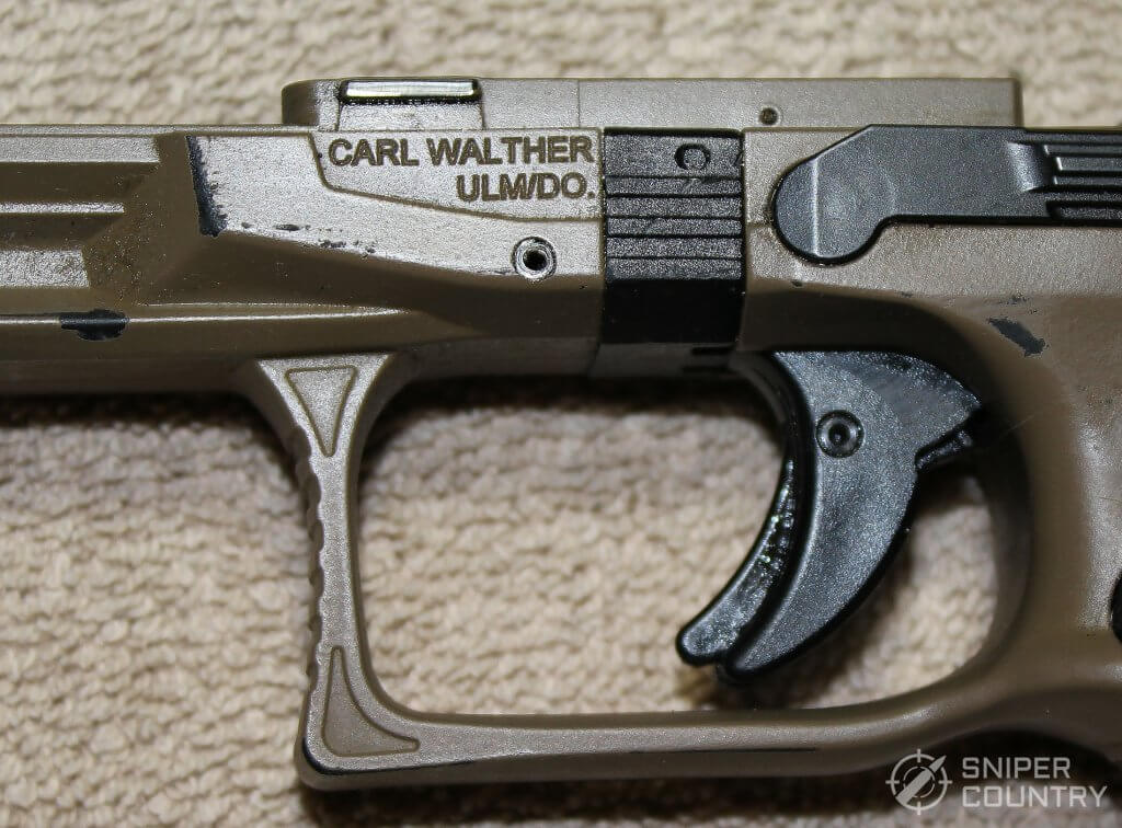 brand on frame of the Walther PPQ M2