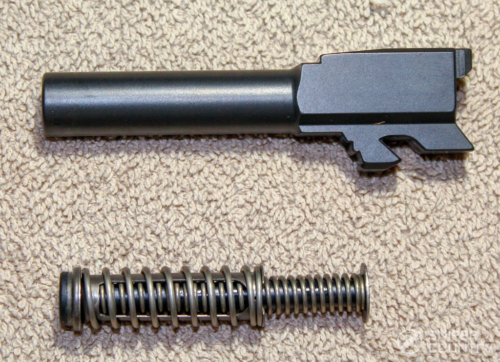 Glock 43 barrel recoil spring