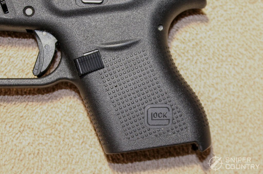 Glock 43 grip mag release