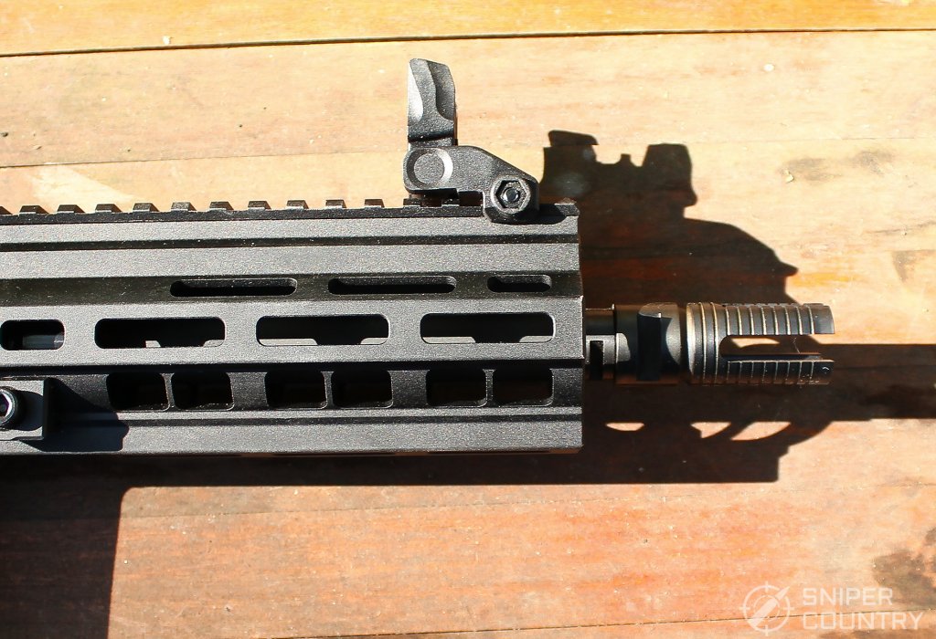 HK416 front sight side