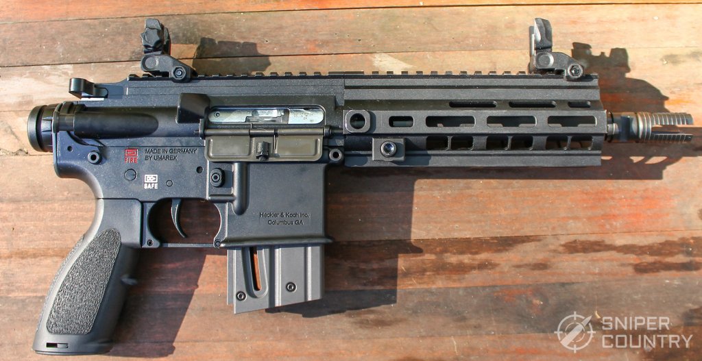 HK 416 Pistol Review HK416 right