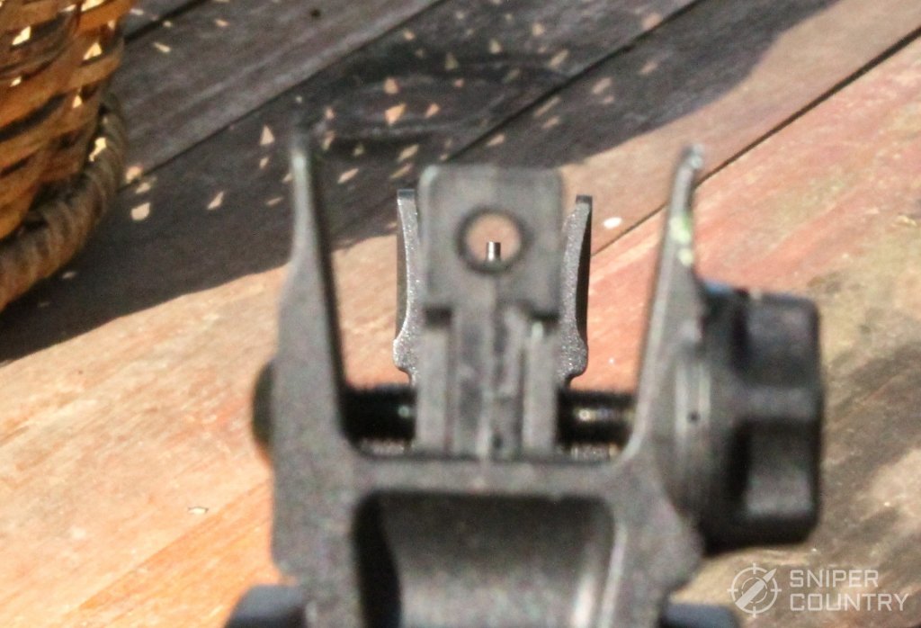 HK416 sight picture