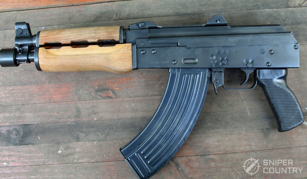 left side of the Zastava PAP M92