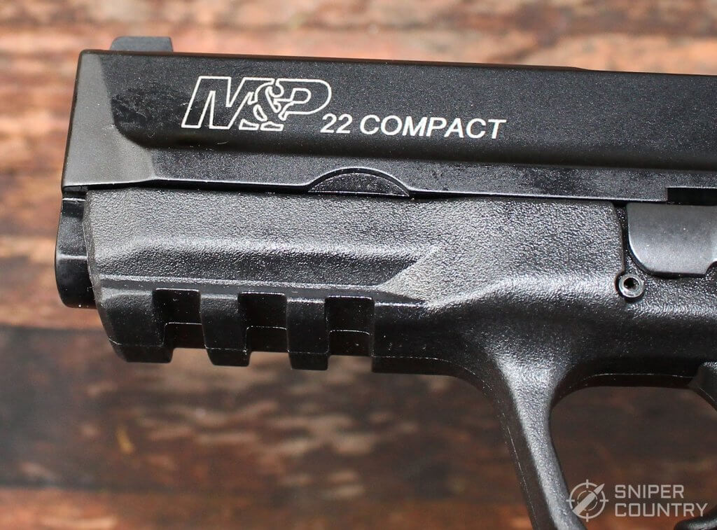 Smith & Wesson M&P .22 Compact Picatinny rail