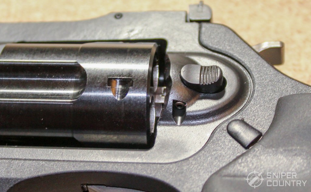 Ruger LCRx .357 cylinder release