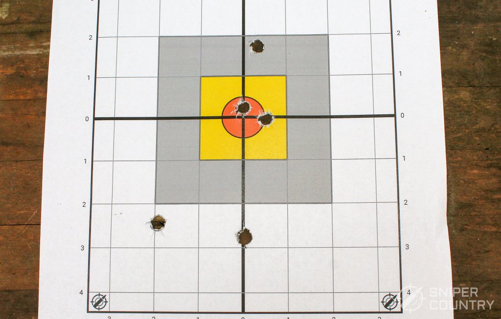 target shot with 357