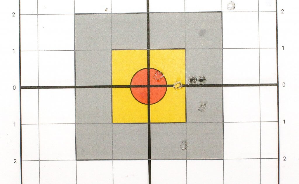 target shot with winchester