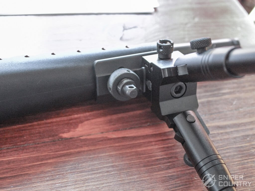 Ruger 22 Charger bipod attachment