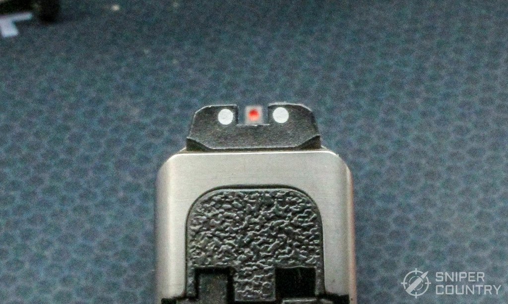 S&W SD9VE sight picture