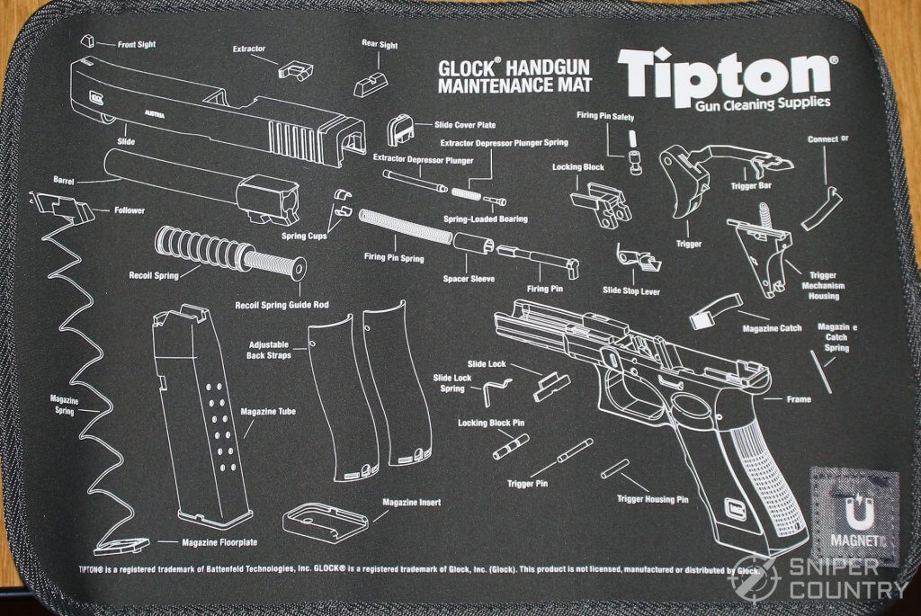 Tipton glock mat
