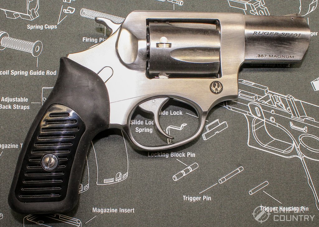 Ruger SP101 right side